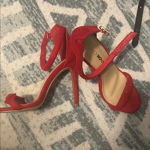 Fashion Nova Bold Red Heels